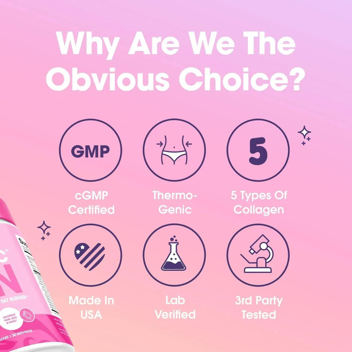 OBVI - Obvi Collagen Burn 120 Capsulas - The Red Vitamin MX - Suplementos Alimenticios - {{ shop.shopifyCountryName }}