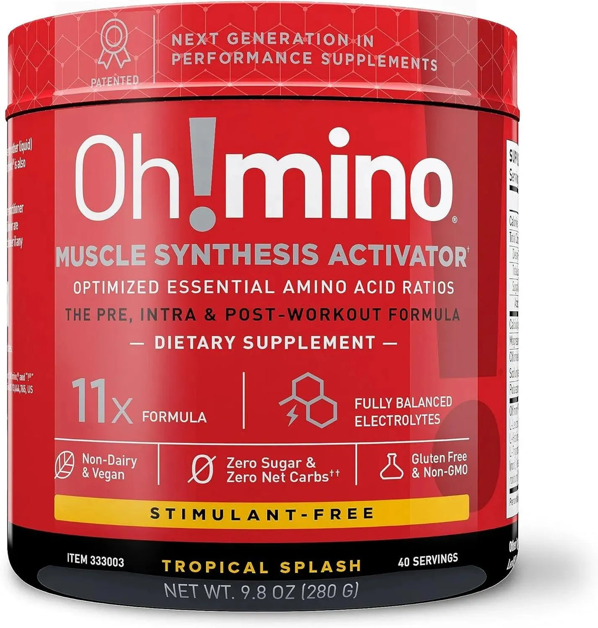 OH!MINO - Oh!mino Amino Acid Energy Blend Sugar-and-Stimulant-Free Tropical Splash 280Gr. - The Red Vitamin MX - Suplementos Alimenticios - {{ shop.shopifyCountryName }}