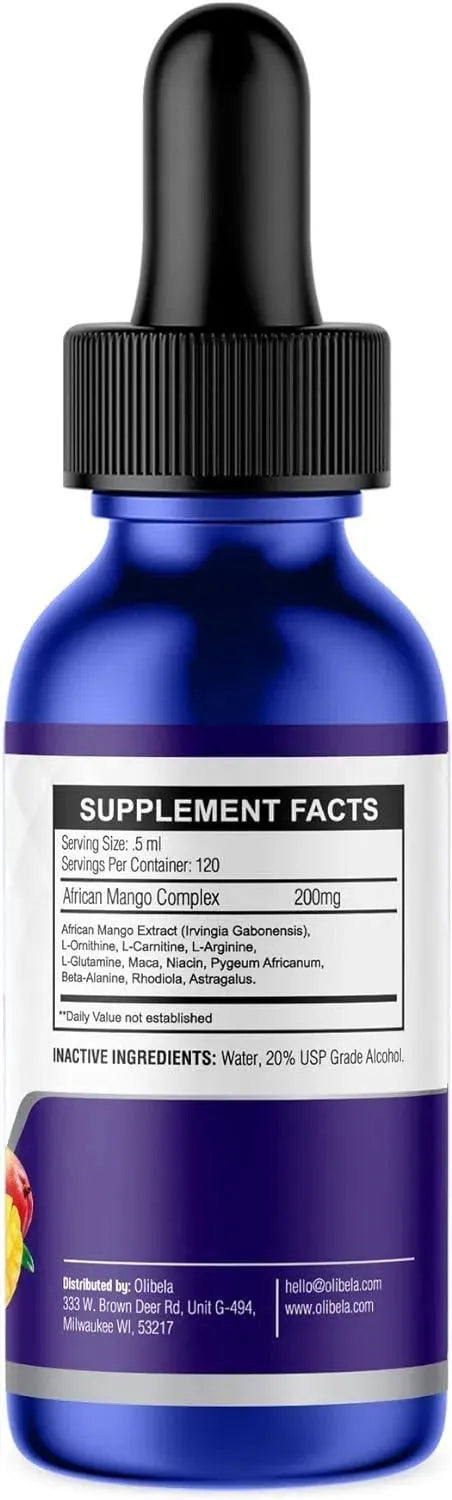 OLIBELA - Olibela African Mango 2 Fl.Oz. - The Red Vitamin MX - Suplementos Alimenticios - {{ shop.shopifyCountryName }}