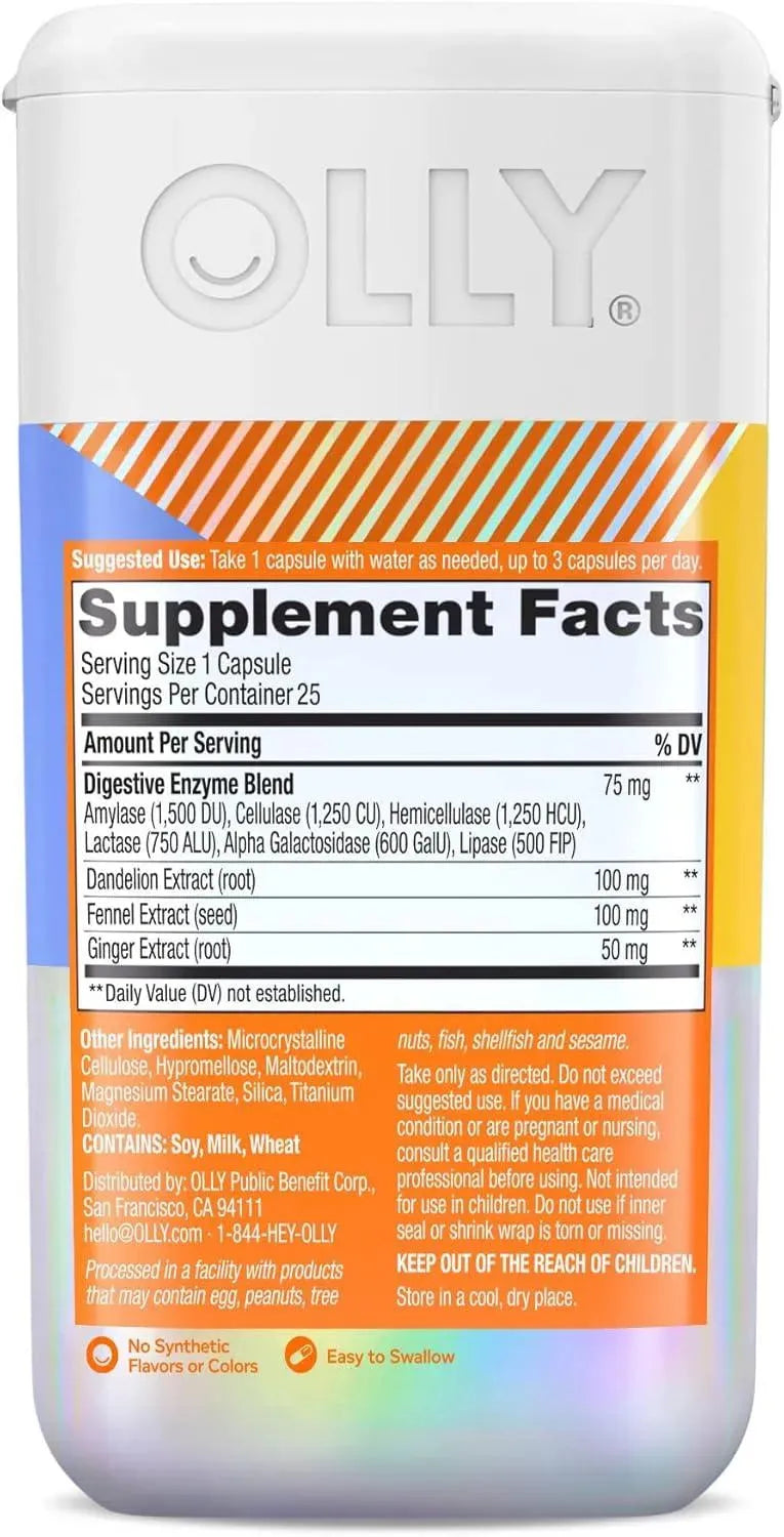 OLLY - OLLY Beat The Bloat 25 Capsulas - The Red Vitamin MX - Suplementos Alimenticios - {{ shop.shopifyCountryName }}