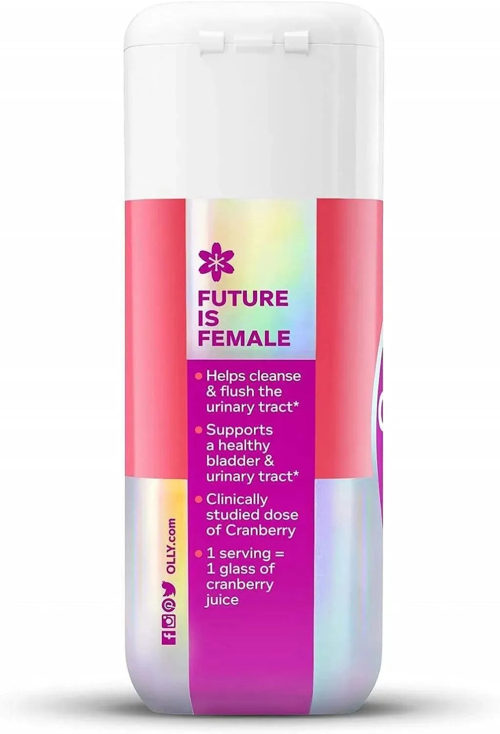 OLLY - OLLY Cleansing Cranberry 40 Capsulas - The Red Vitamin MX - Suplementos Alimenticios - {{ shop.shopifyCountryName }}