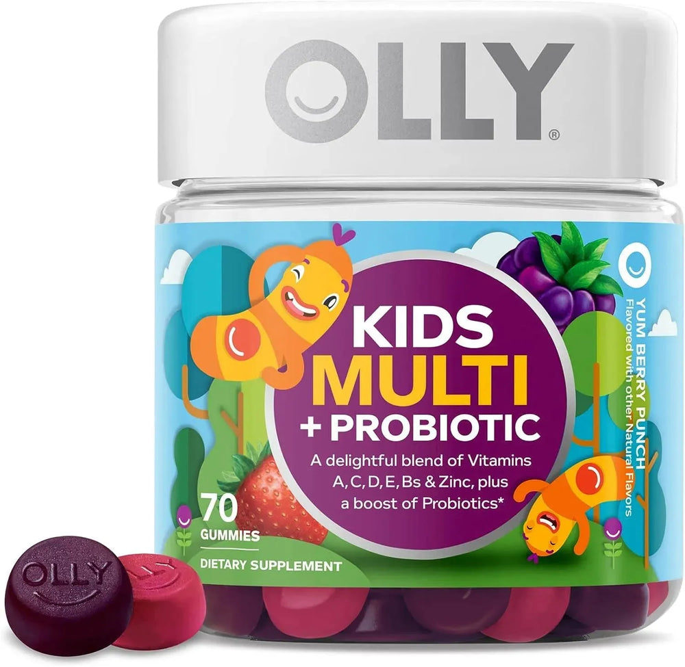 OLLY - OLLY Kids Multivitamin + Probiotic Gummy 70 Gomitas - The Red Vitamin MX - Suplementos Alimenticios - {{ shop.shopifyCountryName }}