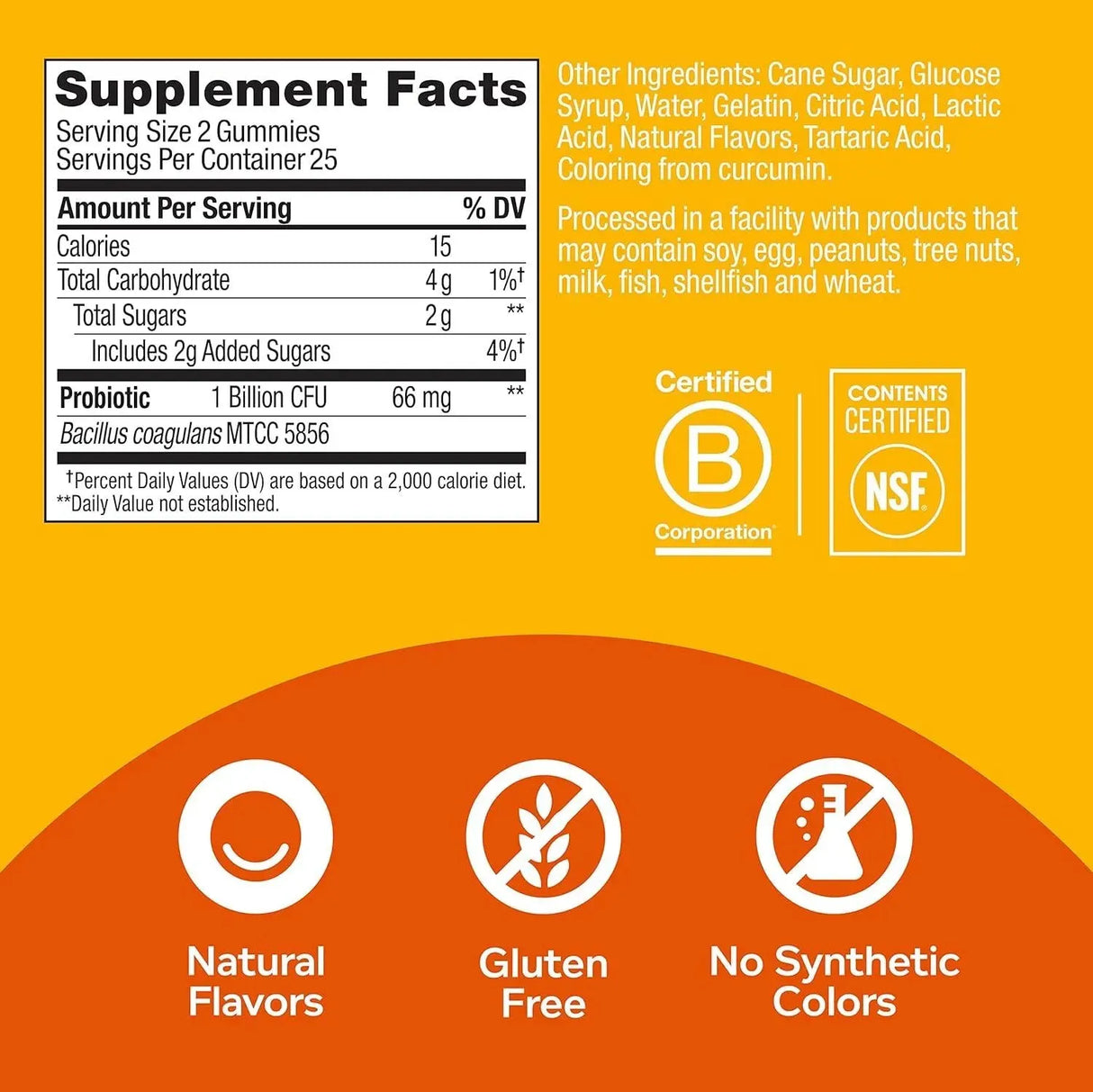 OLLY - OLLY Probiotic Gummy 50 Gomitas - The Red Vitamin MX - Suplementos Alimenticios - {{ shop.shopifyCountryName }}