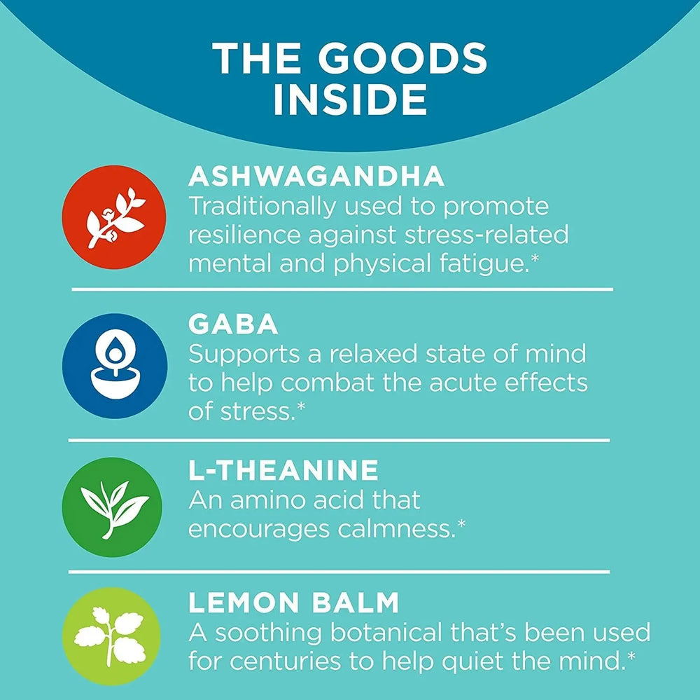 OLLY - OLLY Ultra Strength Goodbye Stress 60 Capsulas Blandas - The Red Vitamin MX - Suplementos Alimenticios - {{ shop.shopifyCountryName }}