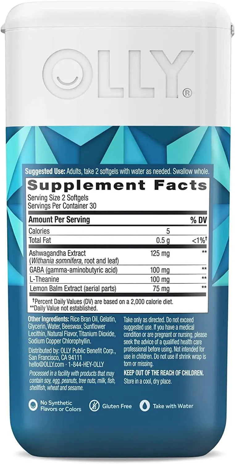 OLLY - OLLY Ultra Strength Goodbye Stress 60 Capsulas Blandas - The Red Vitamin MX - Suplementos Alimenticios - {{ shop.shopifyCountryName }}