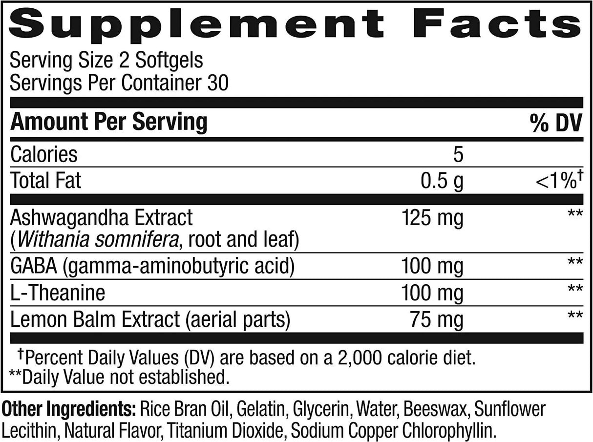 OLLY - OLLY Ultra Strength Goodbye Stress 60 Capsulas Blandas - The Red Vitamin MX - Suplementos Alimenticios - {{ shop.shopifyCountryName }}