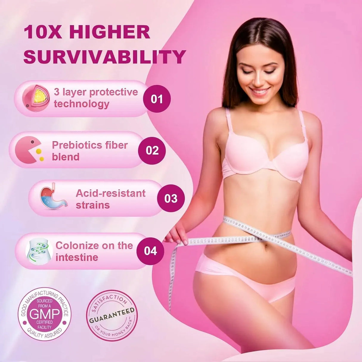 OMOGS - OMOGS Women's Probiotic 90 Tabletas - The Red Vitamin MX - Suplementos Alimenticios - {{ shop.shopifyCountryName }}