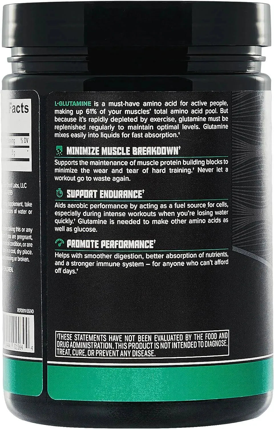 ONNIT - Onnit Glutamine 60 Servicios 315Gr. - The Red Vitamin MX - Suplementos Alimenticios - {{ shop.shopifyCountryName }}