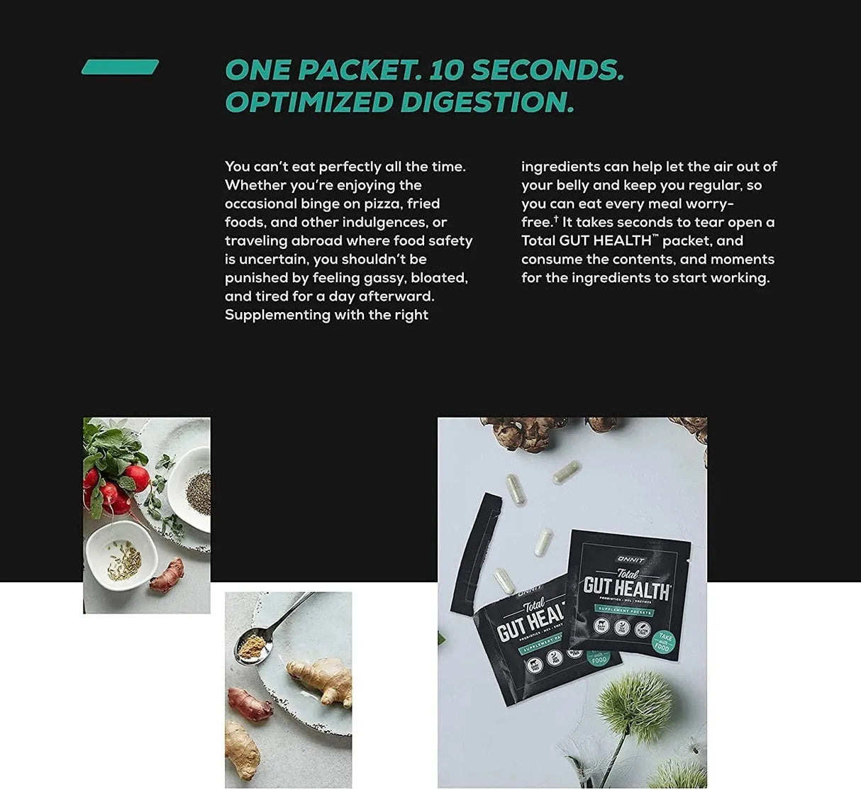 ONNIT - ONNIT Total Gut Health 15 Paquetes - The Red Vitamin MX - Suplementos Alimenticios - {{ shop.shopifyCountryName }}