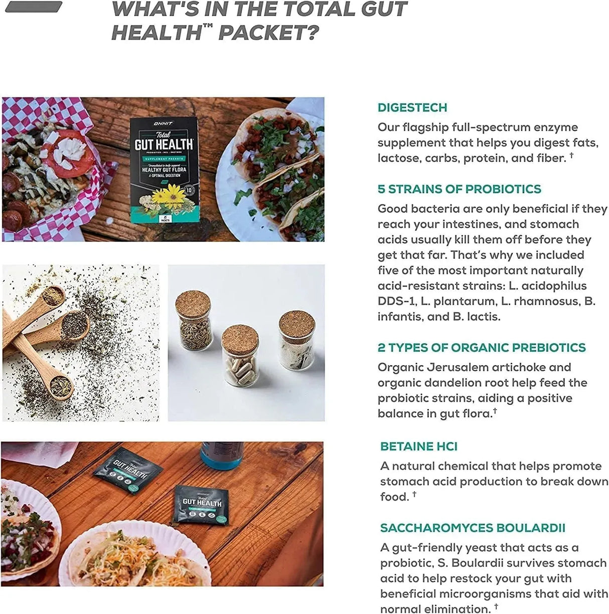 ONNIT - ONNIT Total Gut Health 15 Paquetes - The Red Vitamin MX - Suplementos Alimenticios - {{ shop.shopifyCountryName }}