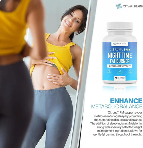 OPTIMAL HEALTH - Optimal Health Citruna PM Night Time Weight Loss Supplement 60 Capsulas - The Red Vitamin MX - Suplementos Alimenticios - {{ shop.shopifyCountryName }}