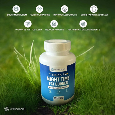 OPTIMAL HEALTH - Optimal Health Citruna PM Night Time Weight Loss Supplement 60 Capsulas - The Red Vitamin MX - Suplementos Alimenticios - {{ shop.shopifyCountryName }}