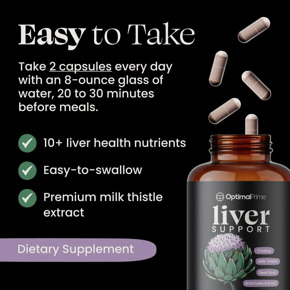 OPTIMAL PRIME - Optimal Prime Liver Cleanse Detox & Repair 90 Capsulas - The Red Vitamin MX - Suplementos Alimenticios - {{ shop.shopifyCountryName }}