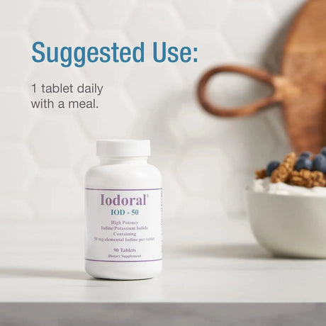 OPTIMOX - Optimox Iodoral 50Mg. Original High Potency Solution Iodine 90 Tabletas - The Red Vitamin MX - Suplementos Alimenticios - {{ shop.shopifyCountryName }}