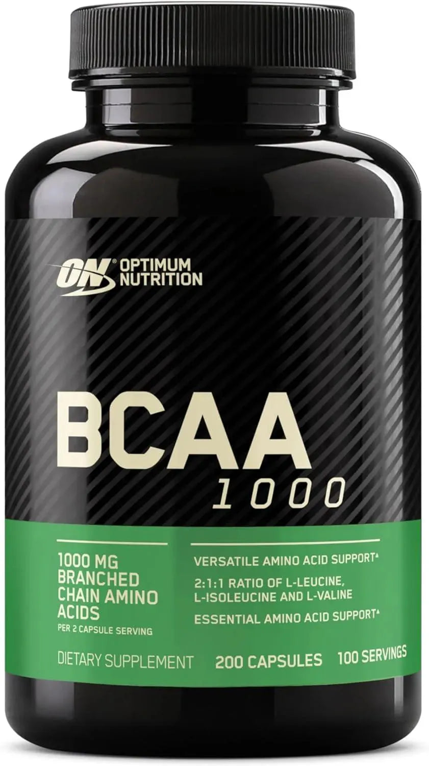 OPTIMUM NUTRITION - Optimum Nutrition Instantized BCAA 1000Mg. 200 Capsulas - The Red Vitamin MX - Suplementos Alimenticios - {{ shop.shopifyCountryName }}