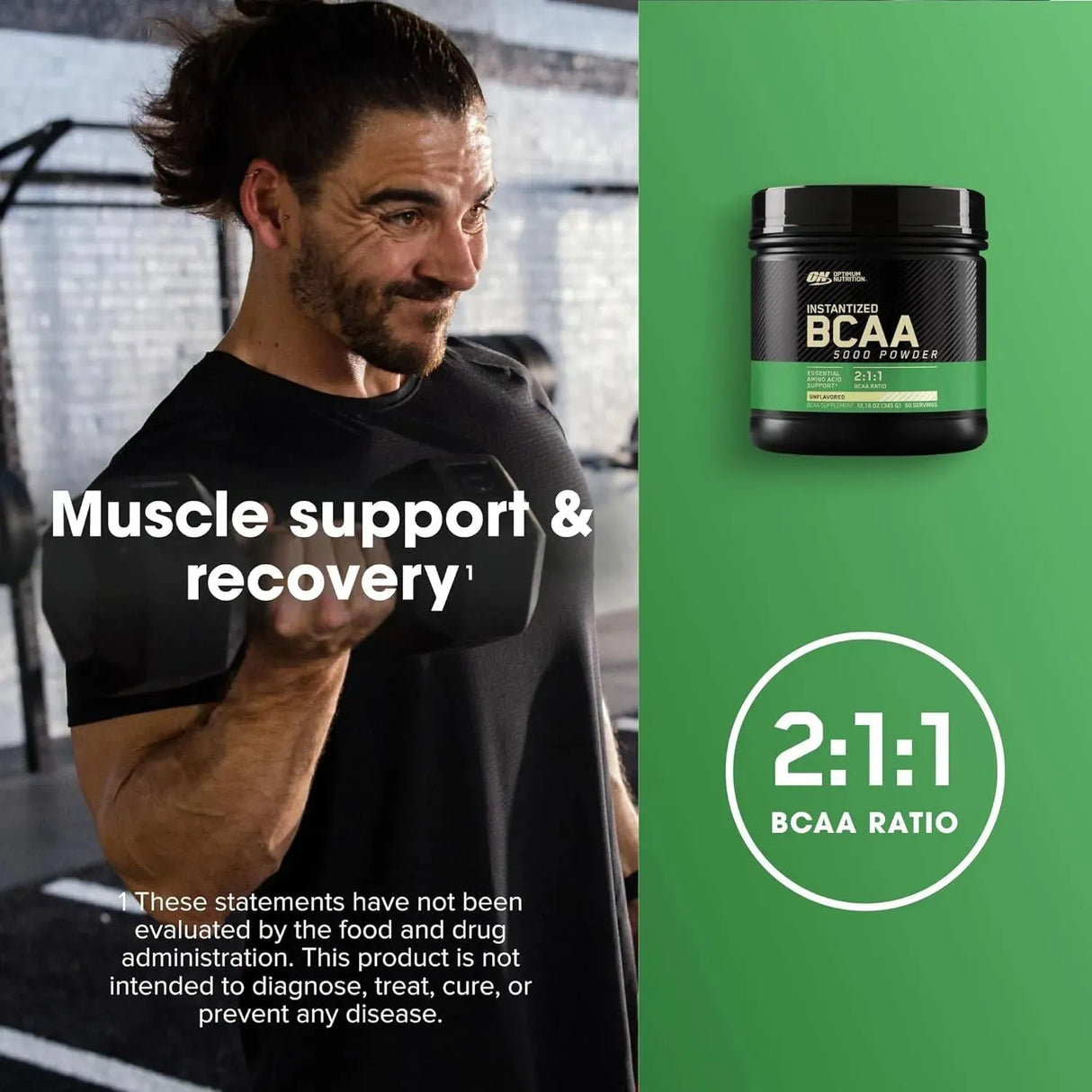 OPTIMUM NUTRITION - Optimum Nutrition Instantized BCAA Powder 60 Servicios 345Gr. - The Red Vitamin MX - Suplementos Alimenticios - {{ shop.shopifyCountryName }}