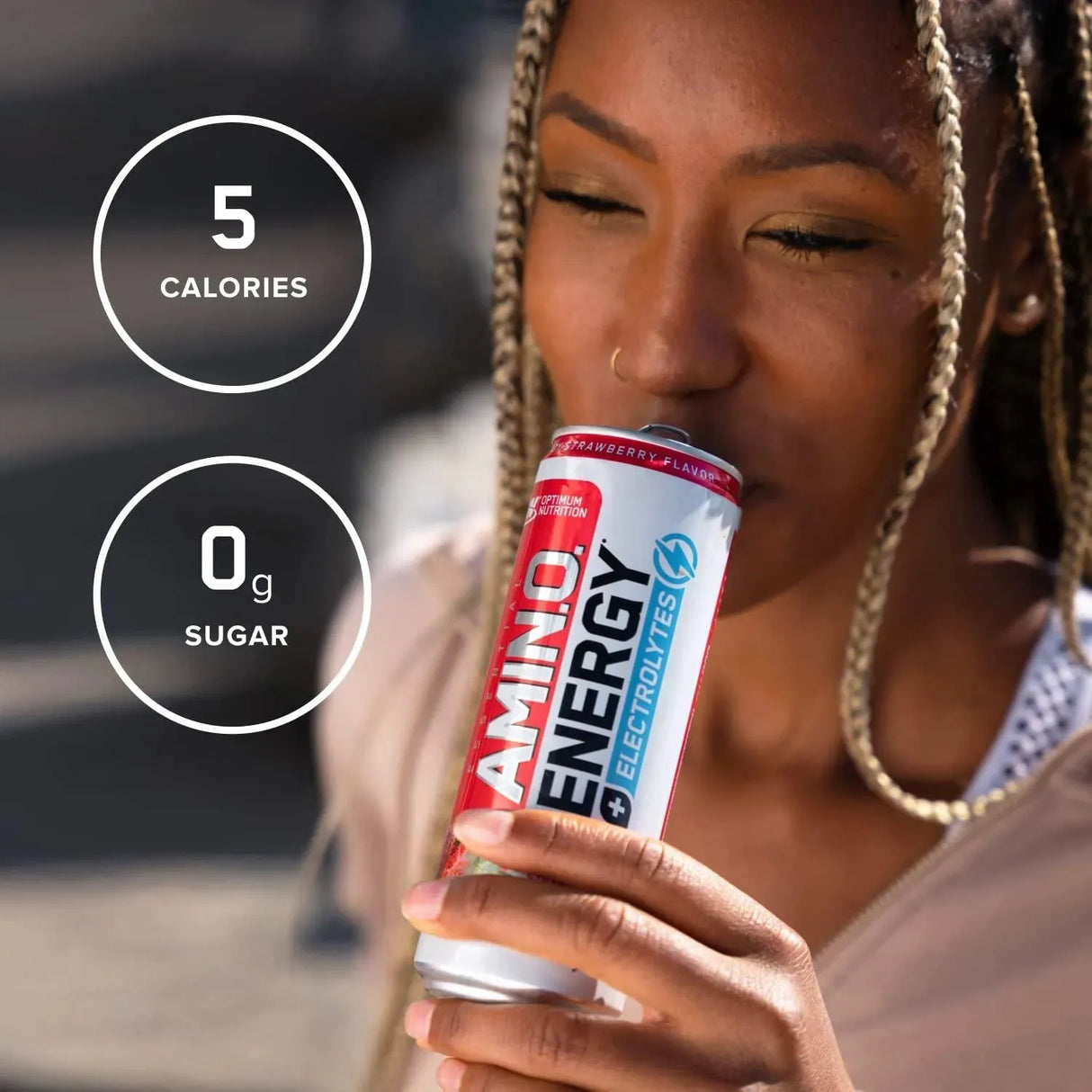 OPTIMUM NUTRITION - Optimum Nutrition Juicy Cherry Energy Drink 12 Fl Oz Cans 12 Pack - The Red Vitamin MX - Suplementos Alimenticios - {{ shop.shopifyCountryName }}