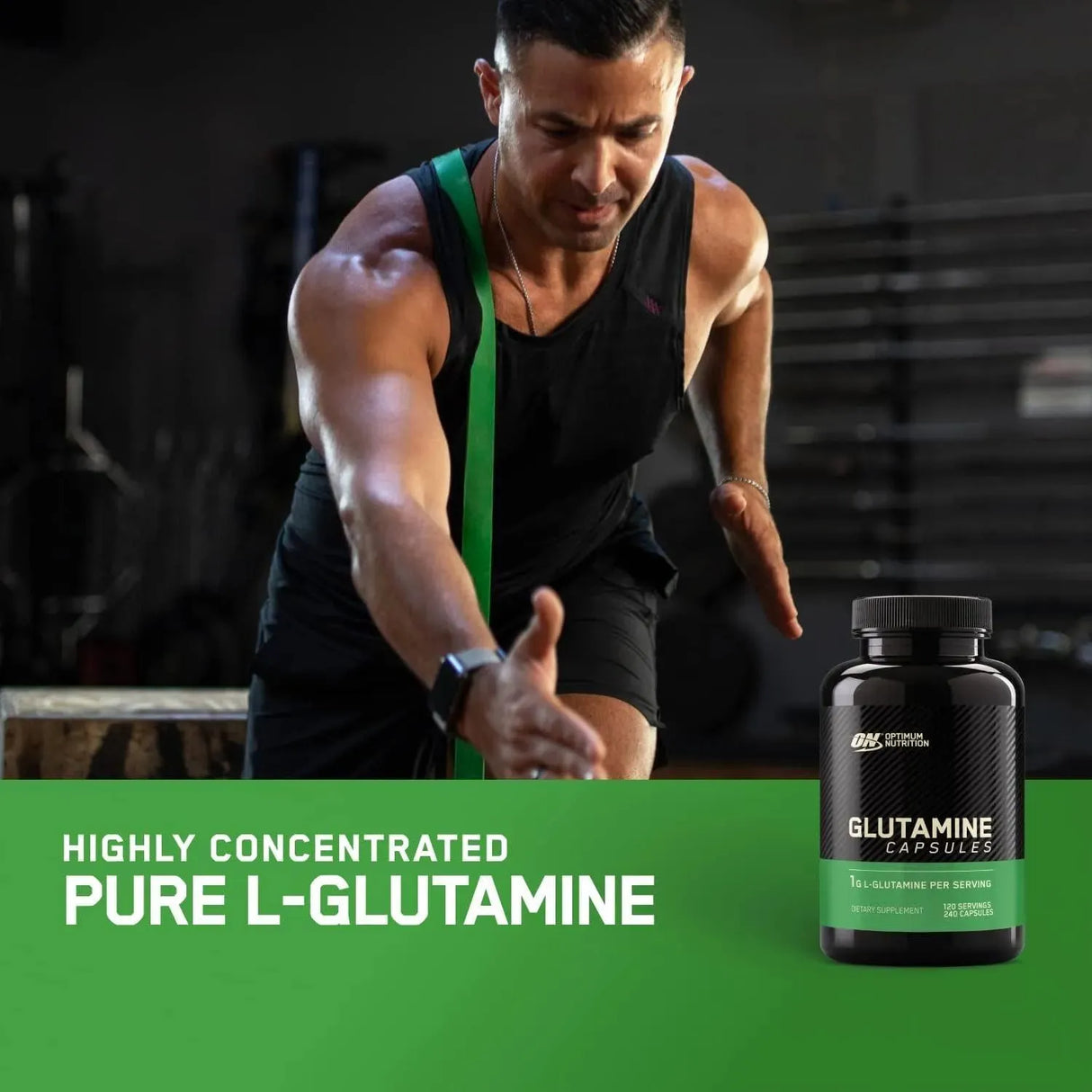 OPTIMUM NUTRITION - Optimum Nutrition L-Glutamine Muscle Recovery 1000Mg. 240 Capsulas - The Red Vitamin MX - Suplementos Alimenticios - {{ shop.shopifyCountryName }}