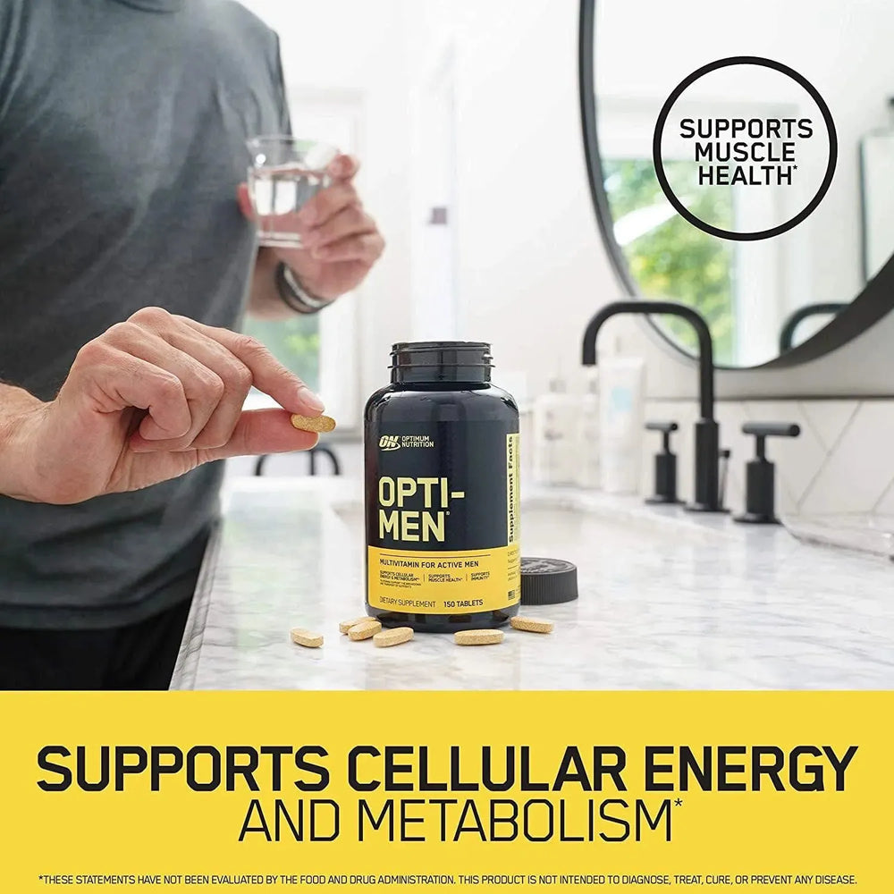 OPTIMUM NUTRITION - Optimum Nutrition Opti-Men 90 Tabletas - The Red Vitamin MX - Suplementos Alimenticios - {{ shop.shopifyCountryName }}