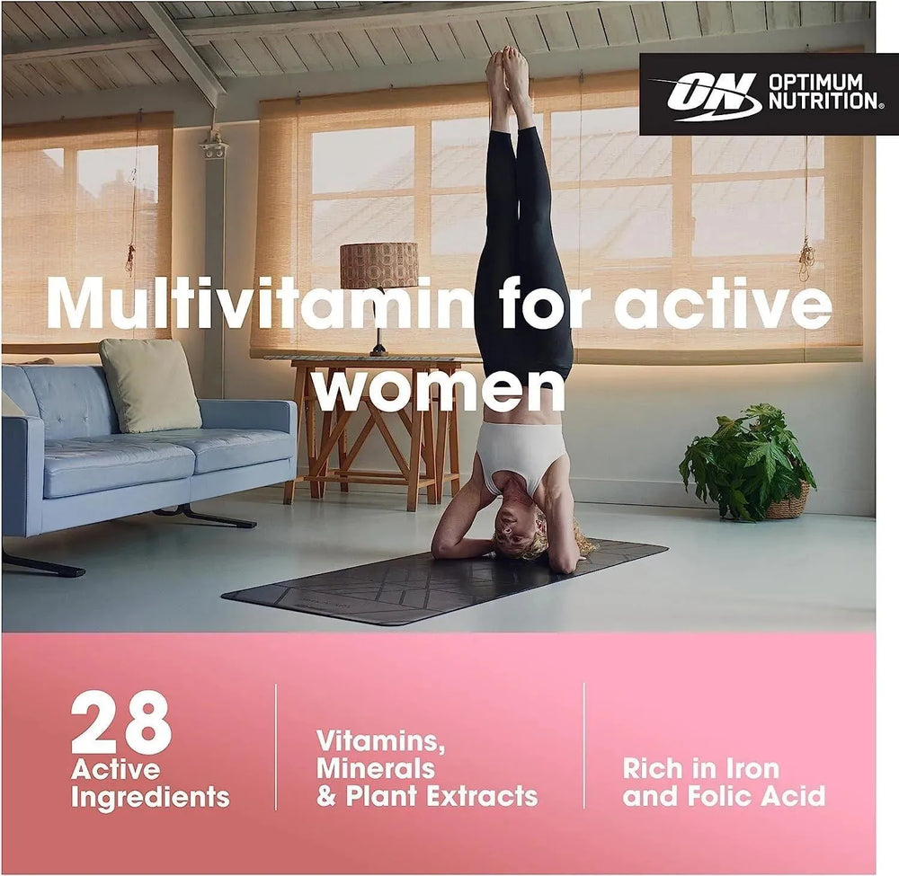 OPTIMUM NUTRITION - Optimum Nutrition Opti-Women Multivitamin 120 Capsulas - The Red Vitamin MX - Suplementos Alimenticios - {{ shop.shopifyCountryName }}
