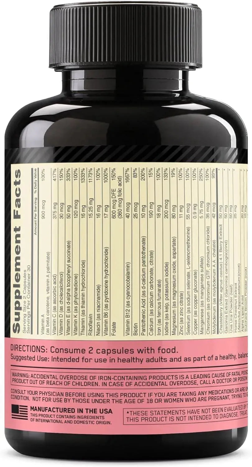 OPTIMUM NUTRITION - Optimum Nutrition Opti-Women Multivitamin 60 Capsulas - The Red Vitamin MX - Suplementos Alimenticios - {{ shop.shopifyCountryName }}