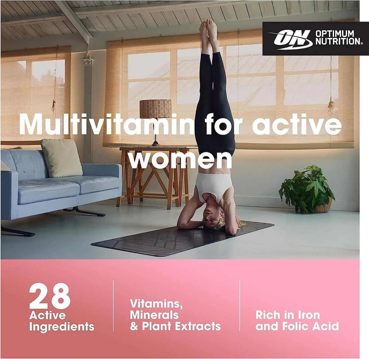 OPTIMUM NUTRITION - Optimum Nutrition Opti-Women Multivitamin 60 Capsulas - The Red Vitamin MX - Suplementos Alimenticios - {{ shop.shopifyCountryName }}