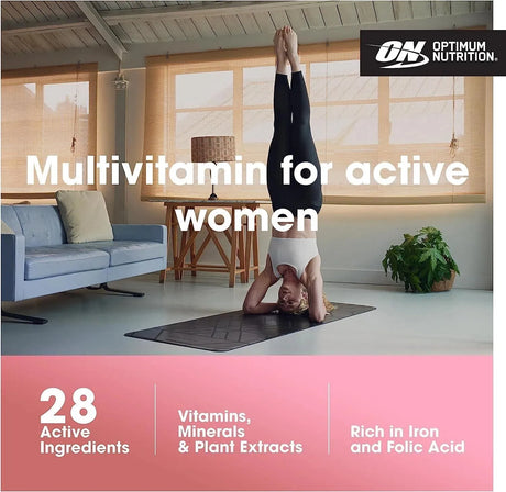 OPTIMUM NUTRITION - Optimum Nutrition Opti-Women Multivitamin 60 Capsulas - The Red Vitamin MX - Suplementos Alimenticios - {{ shop.shopifyCountryName }}