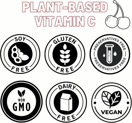 OPTIVIDA - OPTIVIDA Vitamin C Plant-Based Complex: Natural Organic Acerola Cherry Extract 60 Capsulas - The Red Vitamin MX - Suplementos Alimenticios - {{ shop.shopifyCountryName }}