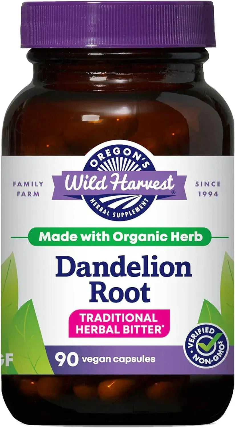 OREGON'S WILD HARVEST - Oregon's Wild Harvest Dandelion Root 90 Capsulas - The Red Vitamin MX - Suplementos Alimenticios - {{ shop.shopifyCountryName }}