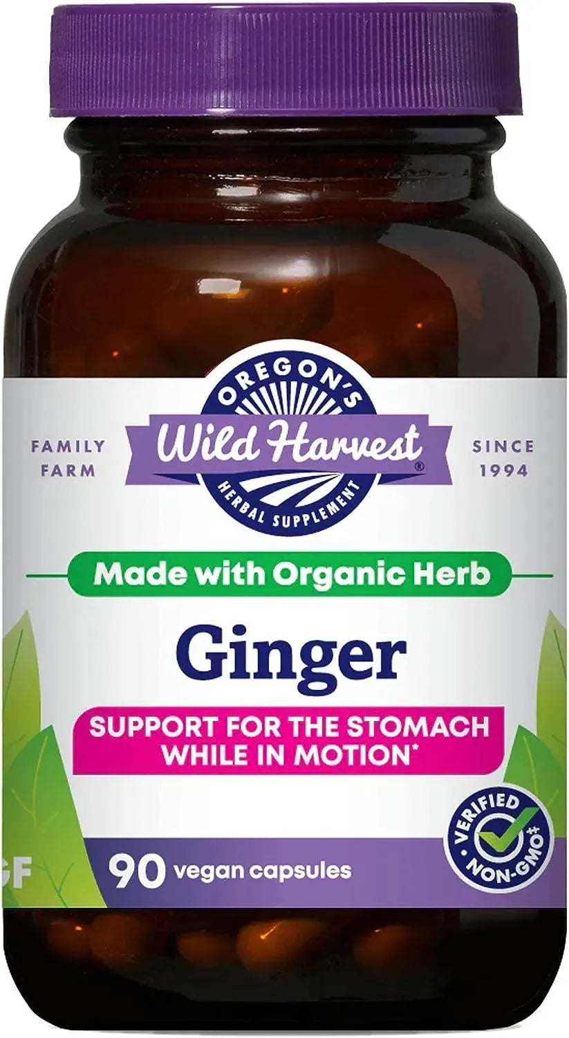 OREGON'S WILD HARVEST - Oregon's Wild Harvest Ginger 90 Capsulas - The Red Vitamin MX - Suplementos Alimenticios - {{ shop.shopifyCountryName }}