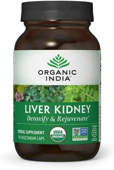 ORGANIC INDIA - Organic India Liver Kidney Detoxify & Rejuvenate 90 Capsulas - The Red Vitamin MX - Suplementos Alimenticios - {{ shop.shopifyCountryName }}