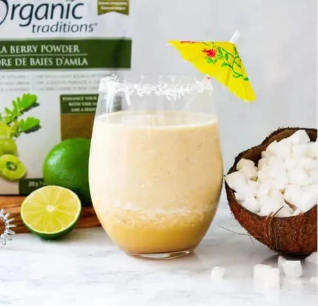 ORGANIC TRADITIONS - Organic Traditions Organic Amla Berry Powder 200Gr. - The Red Vitamin MX - Suplementos Alimenticios - {{ shop.shopifyCountryName }}