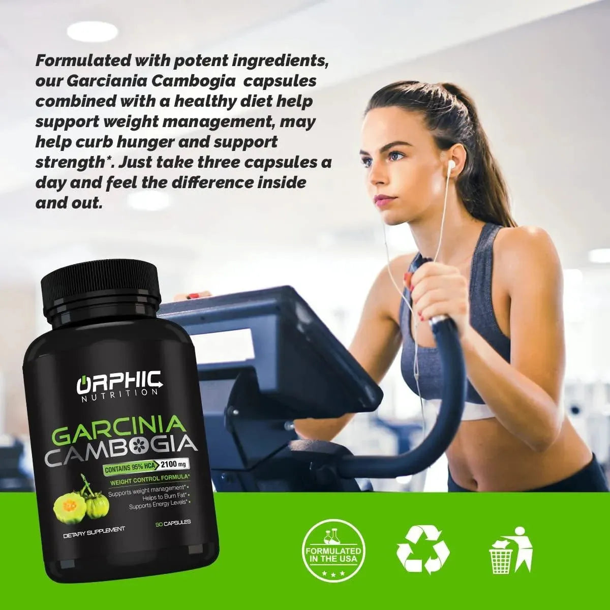 ORPHIC NUTRITION - ORPHIC NUTRITION Garcinia Cambogia Extract 2100Mg. 90 Capsulas - The Red Vitamin MX - Suplementos Alimenticios - {{ shop.shopifyCountryName }}
