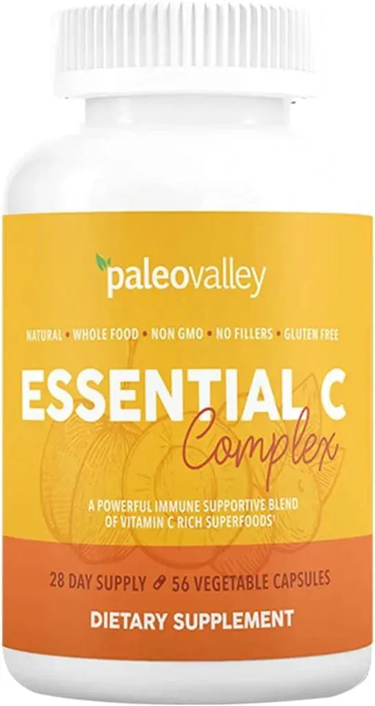 PALEOVALLEY - Paleovalley Essential C Complex 56 Capsulas - The Red Vitamin MX - Suplementos Alimenticios - {{ shop.shopifyCountryName }}