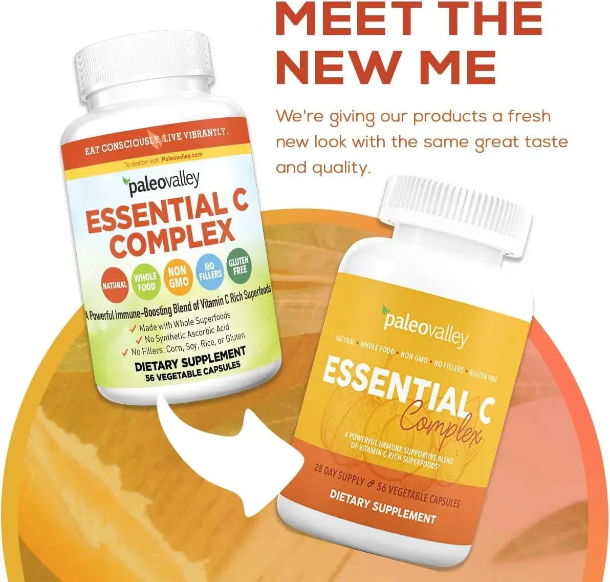 PALEOVALLEY - Paleovalley Essential C Complex 56 Capsulas - The Red Vitamin MX - Suplementos Alimenticios - {{ shop.shopifyCountryName }}