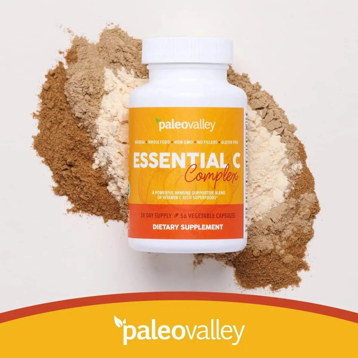 PALEOVALLEY - Paleovalley Essential C Complex 56 Capsulas - The Red Vitamin MX - Suplementos Alimenticios - {{ shop.shopifyCountryName }}
