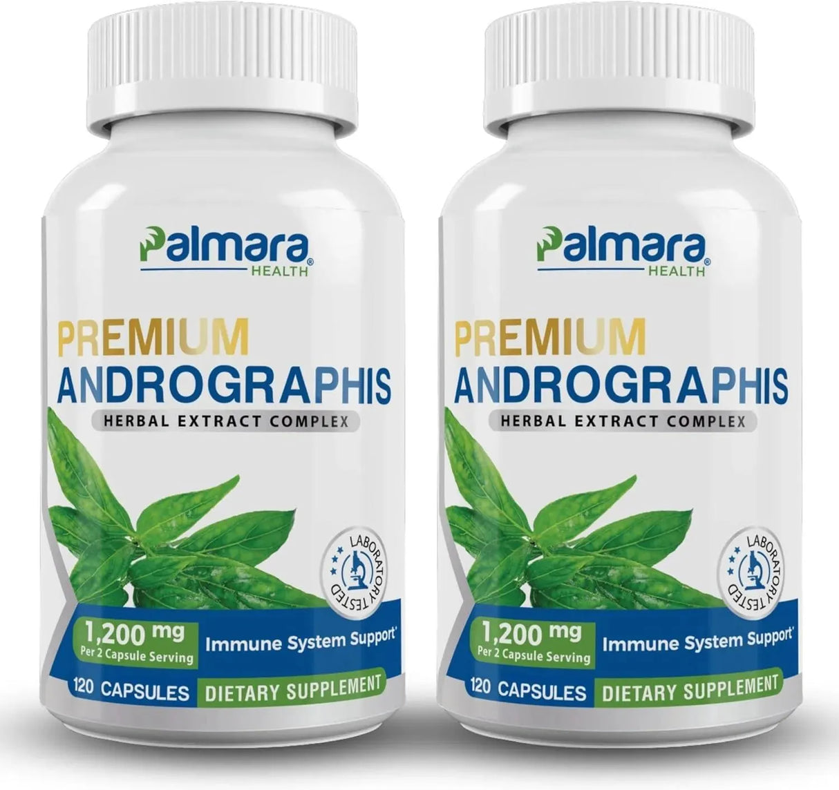 PALMARA HEALTH - Palmara Health Premium Andrographis Paniculata Extract 1,200Mg. 120 Capsulas 2 Pack - The Red Vitamin MX - Suplementos Alimenticios - {{ shop.shopifyCountryName }}