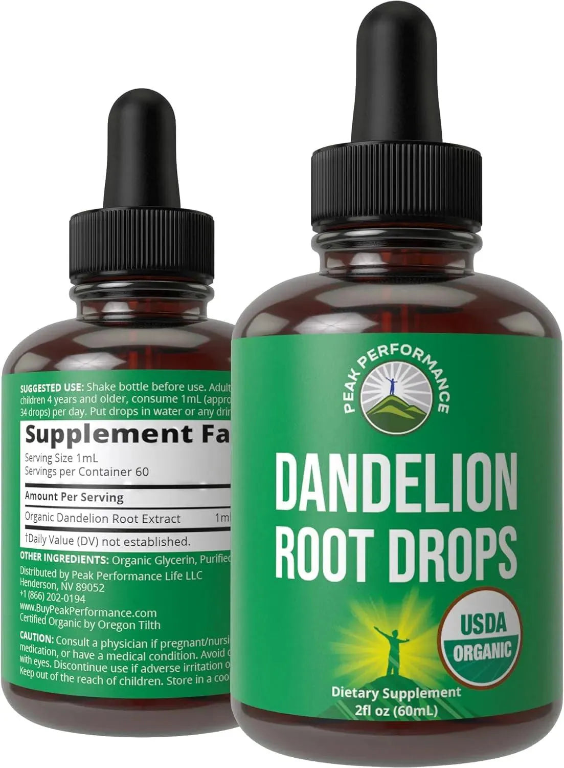 PEAK PERFORMANCE - Peak Performance Dandelion Root Extract 60Ml. - The Red Vitamin MX - Suplementos Alimenticios - {{ shop.shopifyCountryName }}