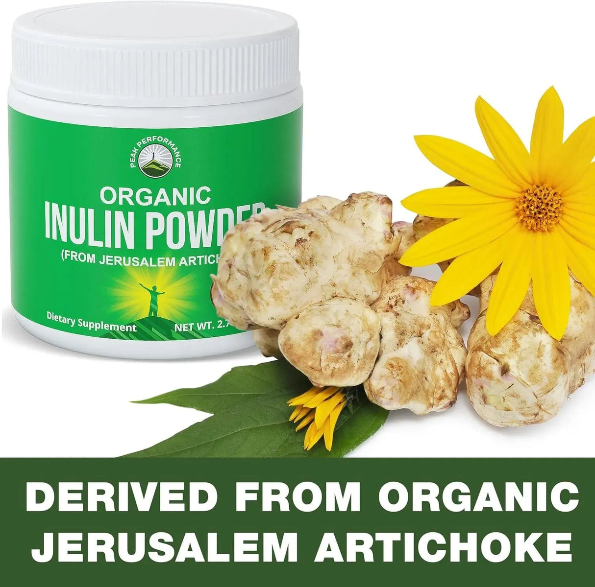 PEAK PERFORMANCE - Peak Performance Organic Inulin Powder 78Gr. - The Red Vitamin MX - Suplementos Alimenticios - {{ shop.shopifyCountryName }}