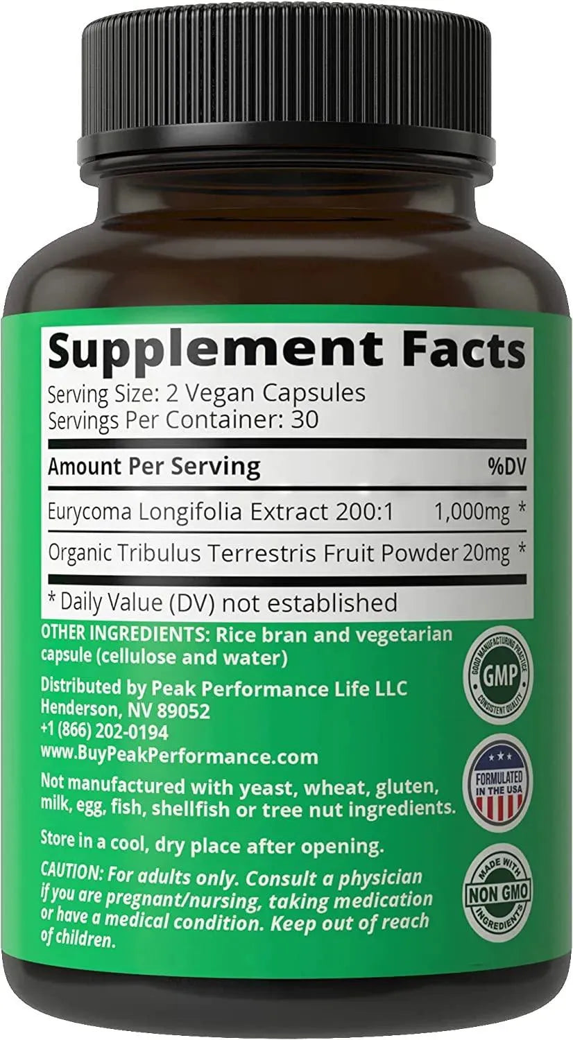 PEAK PERFORMANCE - Peak Performance Tongkat Ali 60 Capsulas - The Red Vitamin MX - Suplementos Alimenticios - {{ shop.shopifyCountryName }}