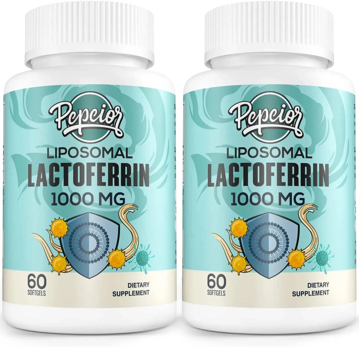 PEPEIOR - Pepeior Liposomal Lactoferrin 1000Mg. 60 Capsulas Blandas 2 Pack - The Red Vitamin MX - Suplementos Alimenticios - {{ shop.shopifyCountryName }}