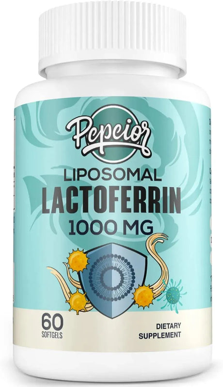 PEPEIOR - Pepeior Liposomal Lactoferrin 1000Mg. 60 Capsulas Blandas - The Red Vitamin MX - Suplementos Alimenticios - {{ shop.shopifyCountryName }}