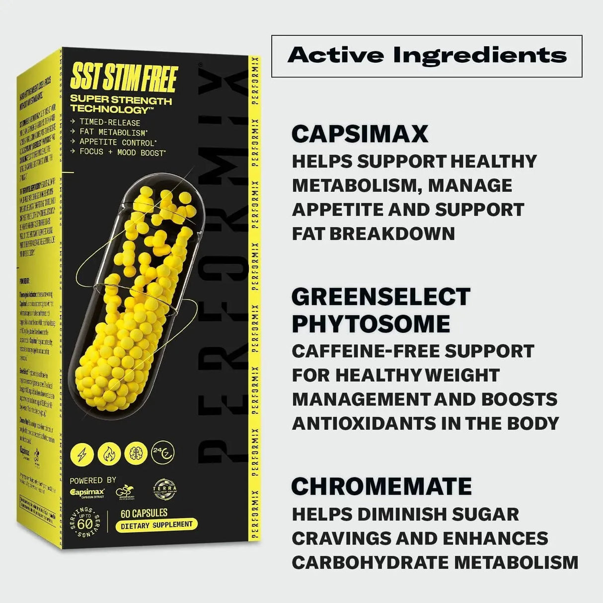 PERFORMIX - PERFORMIX SST Stimfree Non-Stimulant Thermogenic 60 Capsulas - The Red Vitamin MX - Suplementos Alimenticios - {{ shop.shopifyCountryName }}