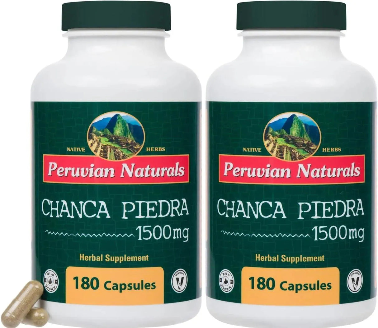 PERUVIAN NATURALS - Peruvian Naturals Chanca Piedra 180 Capsulas 2 Pack - The Red Vitamin MX - Suplementos Alimenticios - {{ shop.shopifyCountryName }}