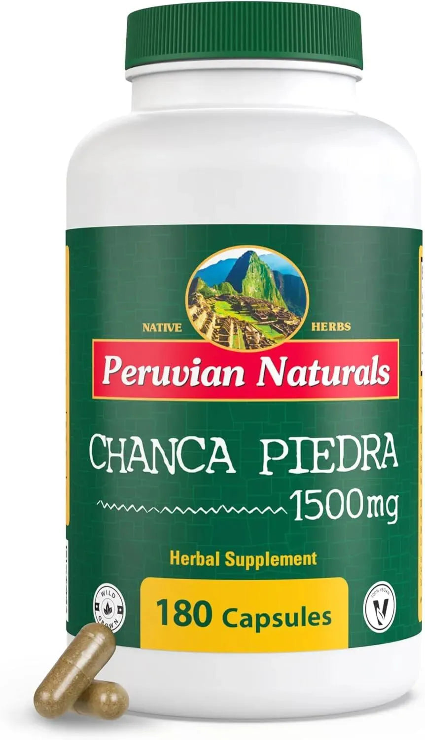 PERUVIAN NATURALS - Peruvian Naturals Chanca Piedra 180 Capsulas - The Red Vitamin MX - Suplementos Alimenticios - {{ shop.shopifyCountryName }}