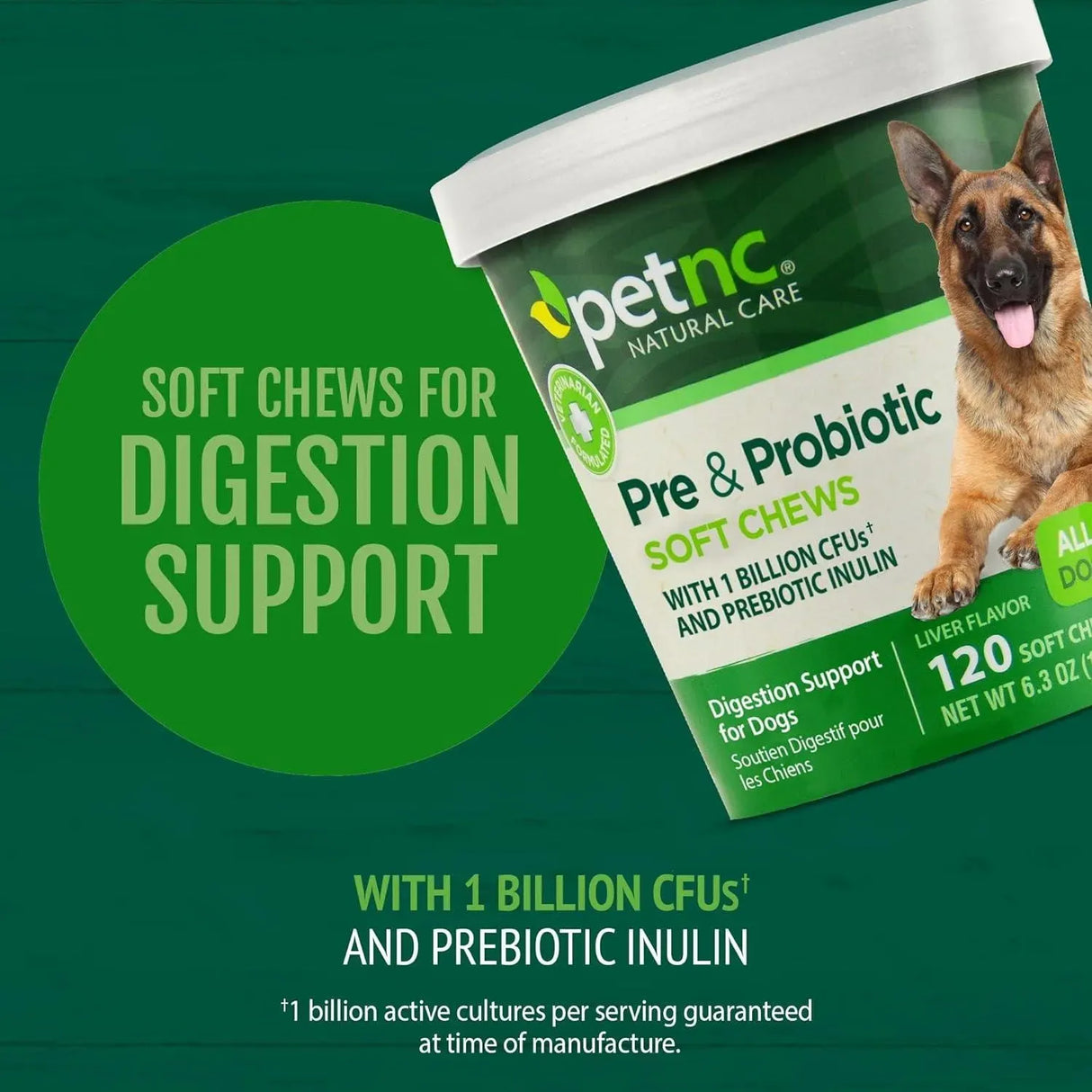 PETNC - PetNC Natural Care Liver Flavor Cheese Pre & Probiotic 120 Masticables - The Red Vitamin MX - Probióticos Para Perros - {{ shop.shopifyCountryName }}