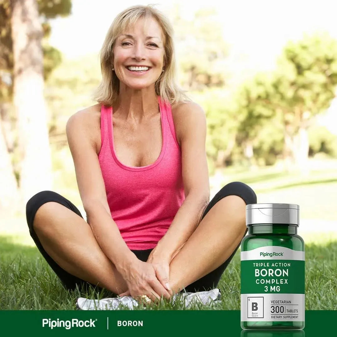 PIPING ROCK - Piping Rock Boron 3 Mg. 300 Tabletas - The Red Vitamin MX - Suplementos Alimenticios - {{ shop.shopifyCountryName }}