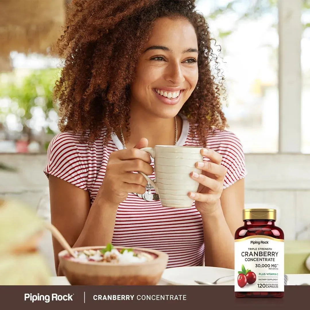 PIPING ROCK - Piping Rock Cranberry Pills 30,000Mg. 120 Capsulas - The Red Vitamin MX - Suplementos Alimenticios - {{ shop.shopifyCountryName }}