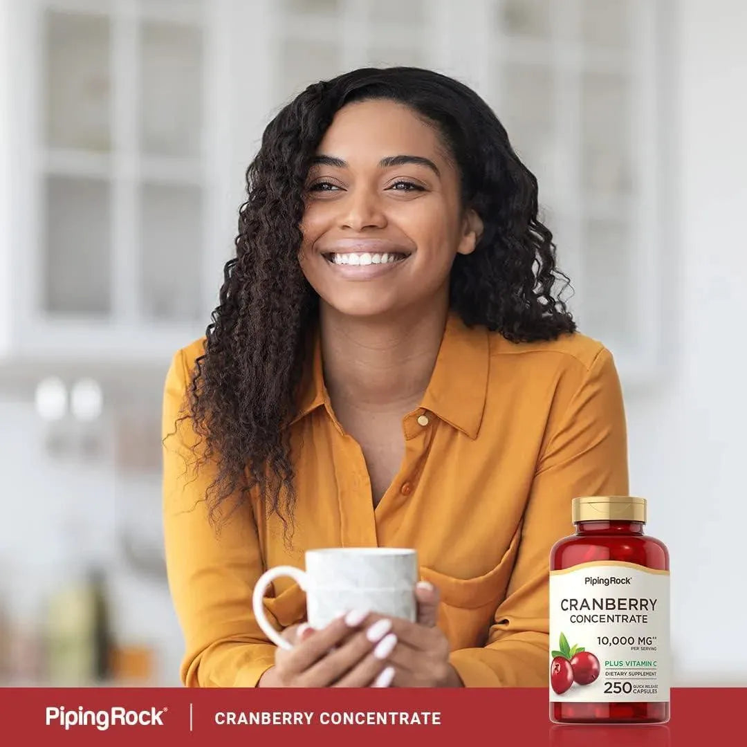 PIPING ROCK - Piping Rock Cranberry Pills for Women 10,000Mg. 250 Capsulas - The Red Vitamin MX - Suplementos Alimenticios - {{ shop.shopifyCountryName }}