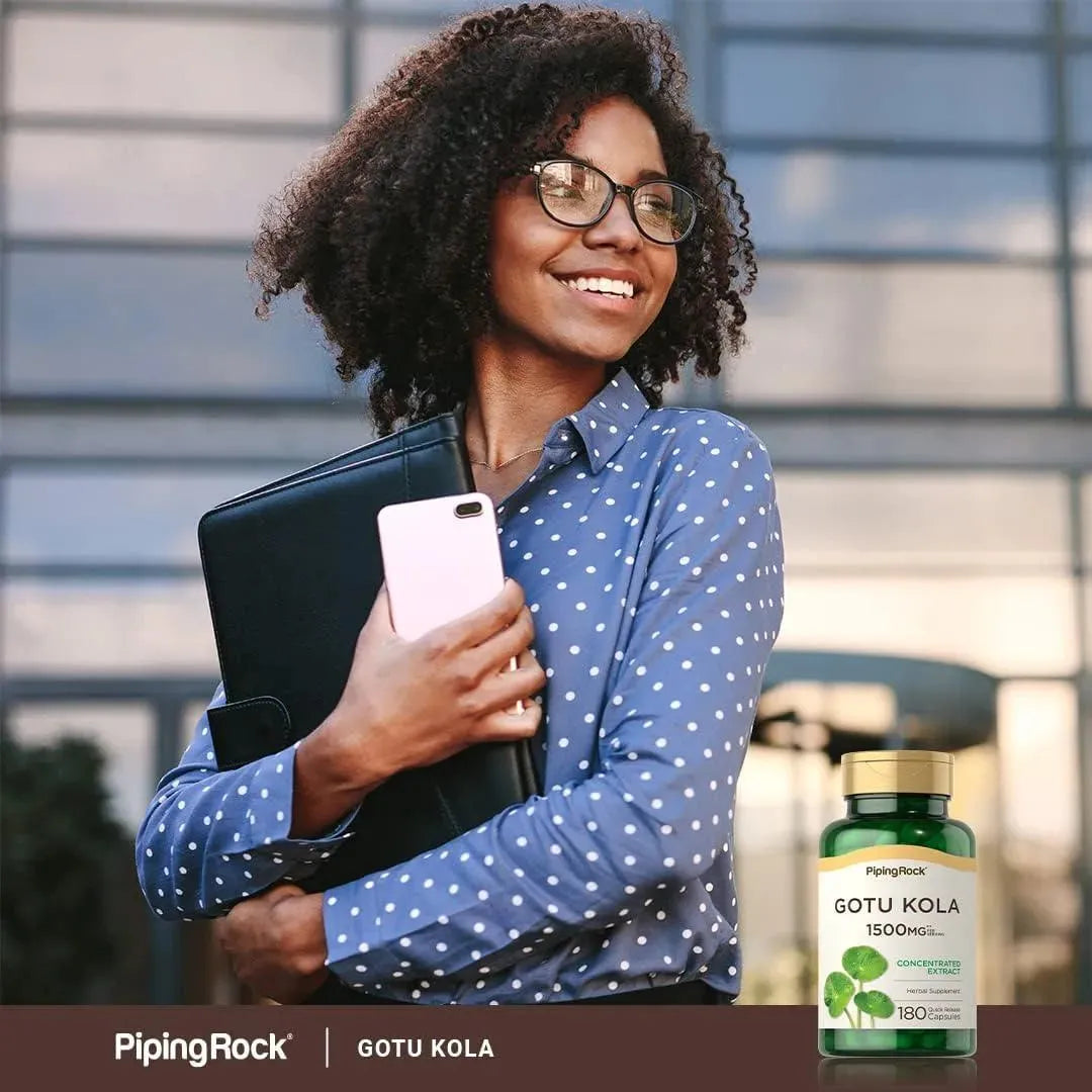 PIPING ROCK - Piping Rock Gotu Kola 1500Mg. 180 Capsulas - The Red Vitamin MX - Suplementos Alimenticios - {{ shop.shopifyCountryName }}